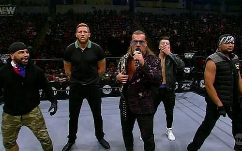 Chris Jericho got his first stable (Pic Source: AEW)